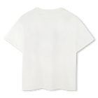 Tee-shirt &agrave; manches courtes en coton KENZO KIDS 
                    UNISEXE