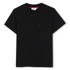 Tee-shirt manches courtes, BLACK, hi-res