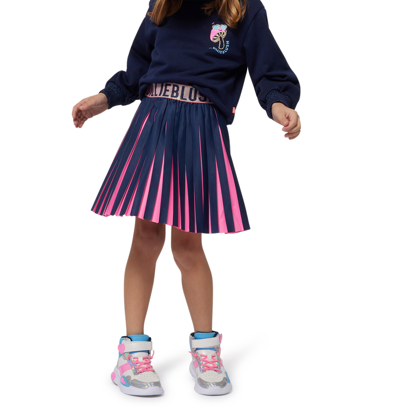 Jupe pliss&eacute;e bicolore BILLIEBLUSH 
                        FILLE