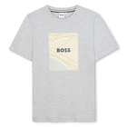 T-shirt &agrave; manches courtes, GRIS CHINE, hi-res
