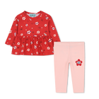 Ensemble tee-shirt et legging KENZO KIDS 
                    FILLE
