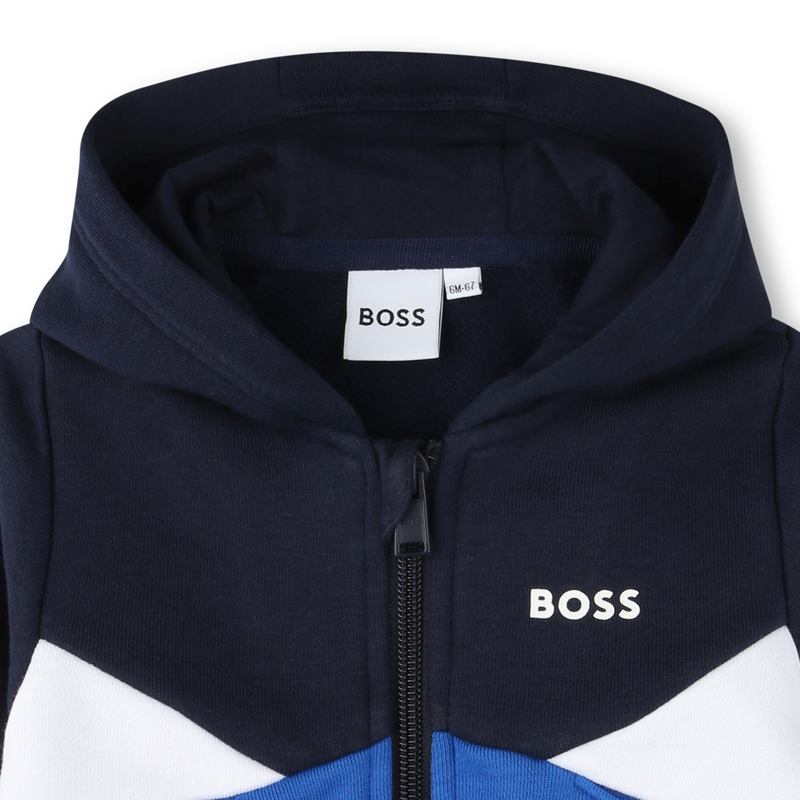 CARDIGAN A CAPUCHE BOSS 
                    GARCON