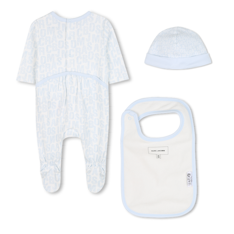 Ensemble pyjama, bavoir et bonnet THE MARC JACOBS 
                    UNISEXE