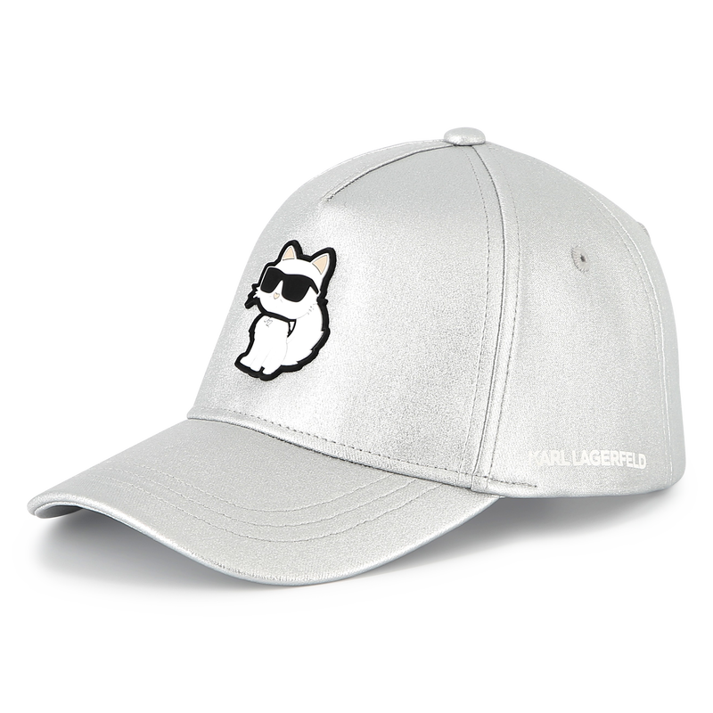 Casquette réglable avec badge KARL LAGERFELD KIDS 
                    FILLE