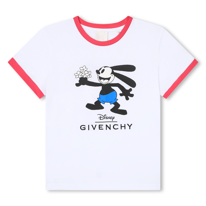 T-shirt avec bords contrastés GIVENCHY 
                    FILLE