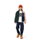 Bonnet badge tricot&eacute; sigl&eacute; TIMBERLAND 
                    GARCON