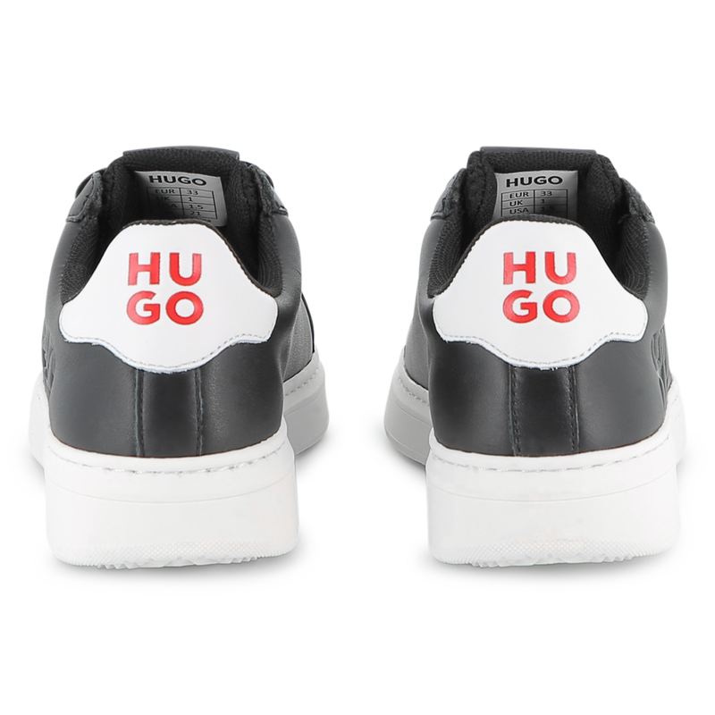 Baskets en cuir de vachette Hugo 
                    GARCON