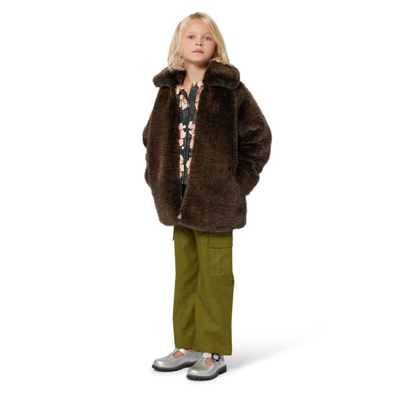 Pantalon en coton KENZO KIDS 
                        FILLE