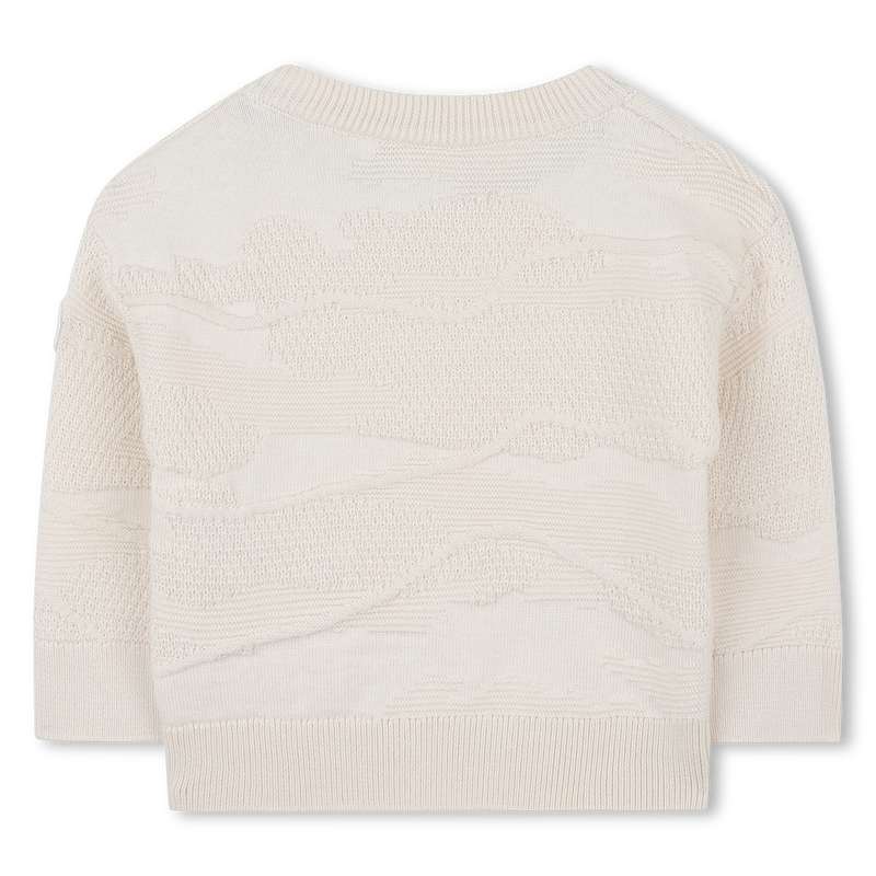 Pull col rond BOSS 
                    GARCON