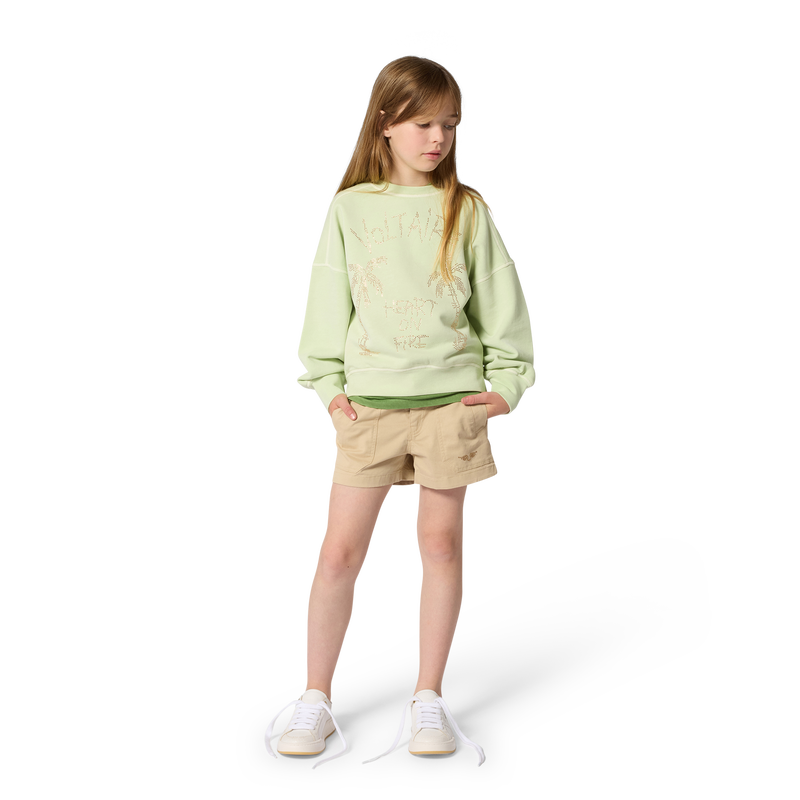 TEE-SHIRT MANCHES COURTES ZADIG & VOLTAIRE 
                        FILLE