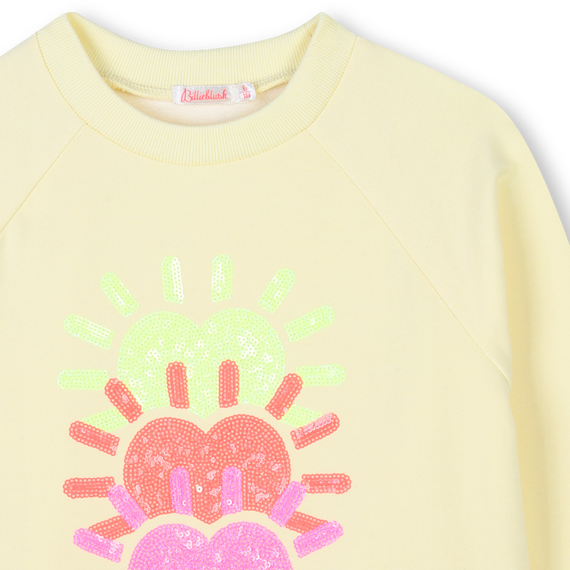 Sweat-shirt en molleton léger BILLIEBLUSH 
                    FILLE