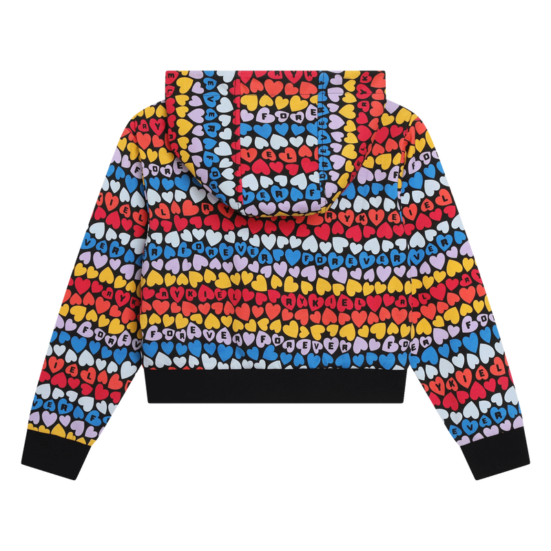 Sweat-shirt zippé à capuche SONIA RYKIEL 
                    FILLE
