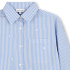 Chemise &agrave; fines rayures MARC JACOBS 
                    FILLE
