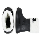 Bottines en cuir de vachette KARL LAGERFELD KIDS 
                    FILLE