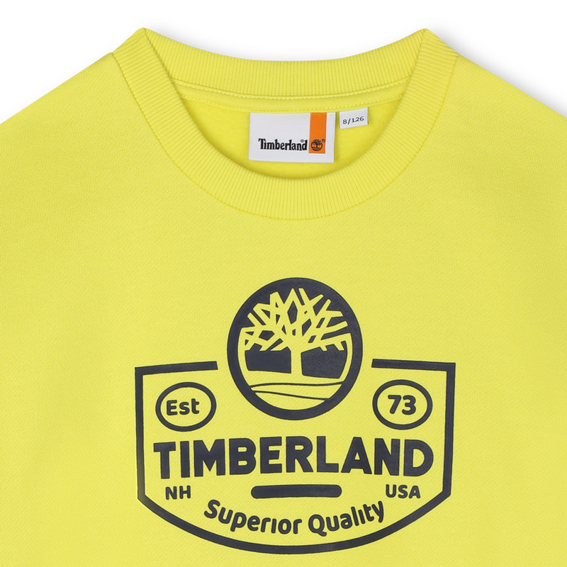 Sweat-shirt en molleton gratté TIMBERLAND 
                    GARCON