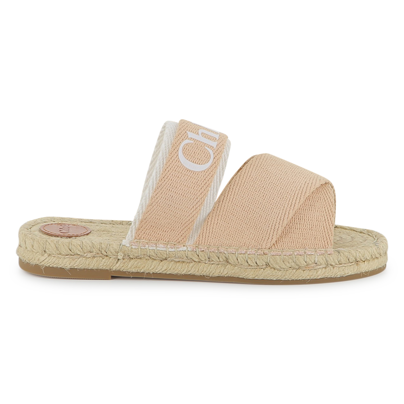 Sandales en toile et corde CHLOE 
                    FILLE