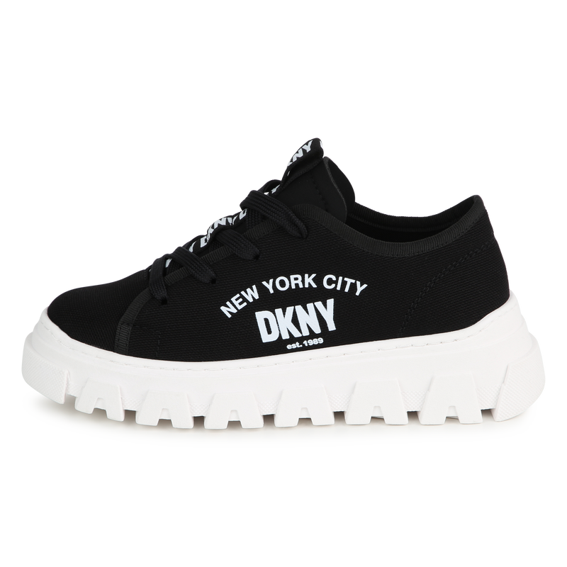 Baskets en toile DKNY 
                    FILLE