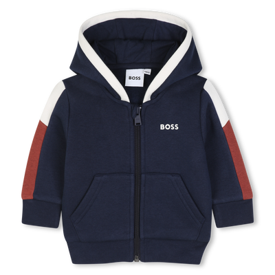 Cardigan &agrave; capuche BOSS GARCON