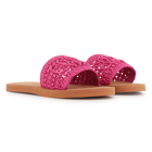 Claquettes en tressage CHLOE 
                    FILLE