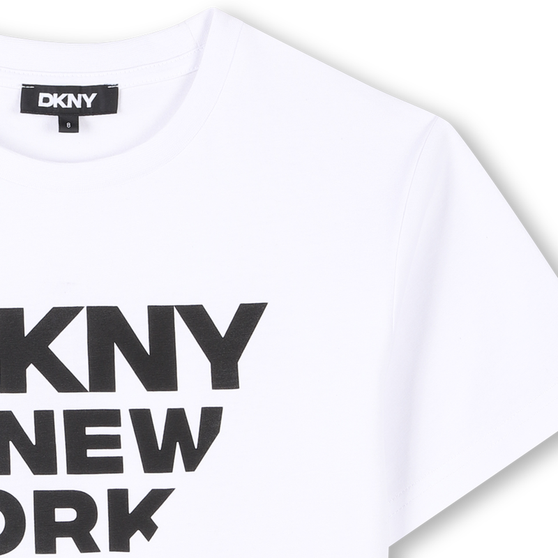 T-shirt manches courtes coton DKNY 
                    UNISEXE