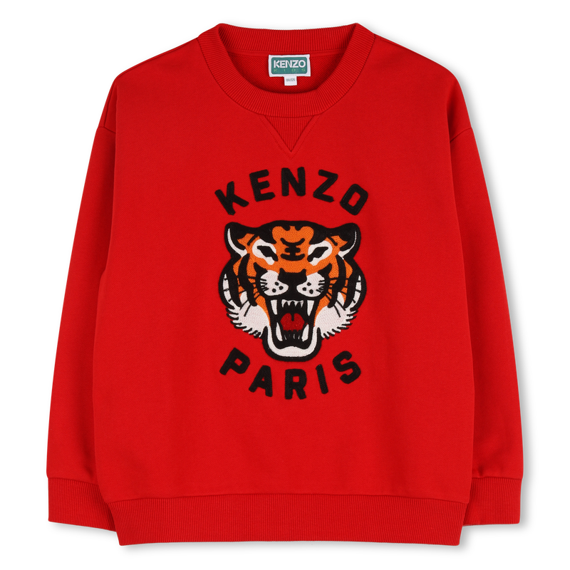 Sweat en molleton non gratté KENZO KIDS 
                    GARCON