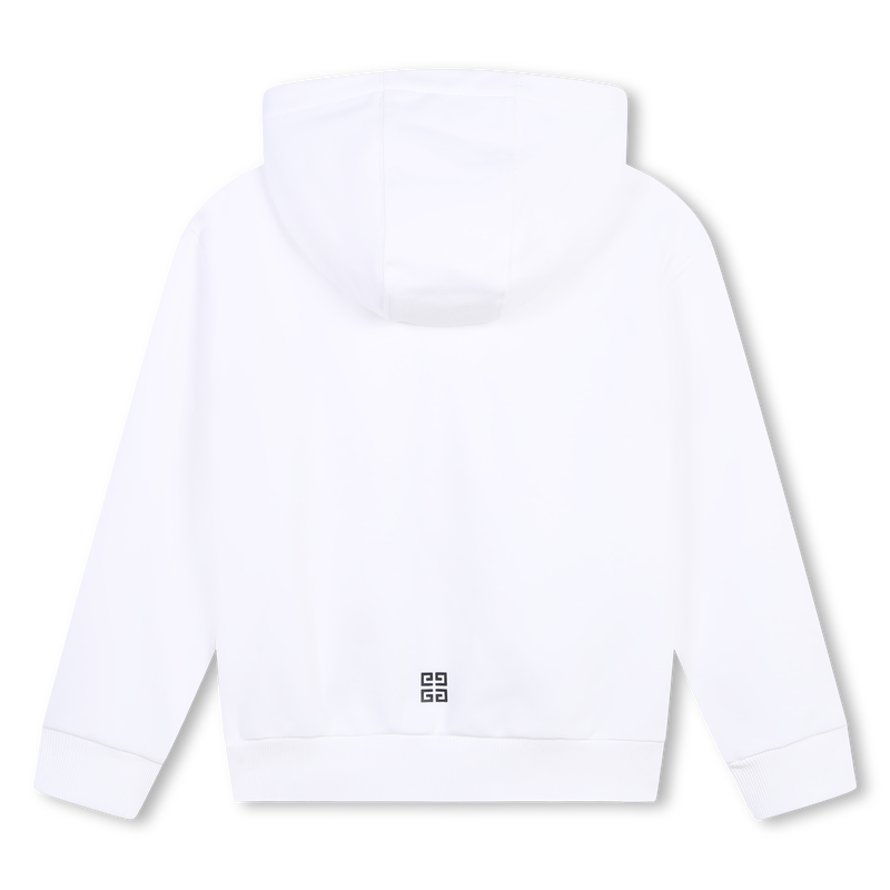 Cardigan zipp&eacute; &agrave; capuche GIVENCHY 
                        FILLE