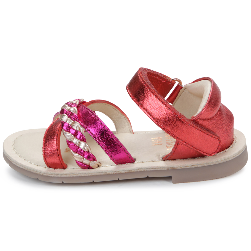 Sandales en cuir