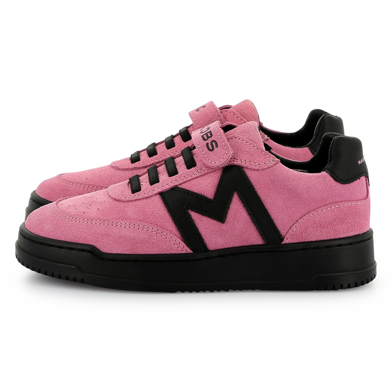 Baskets en cuir  de vachette à lacets THE MARC JACOBS 
                    FILLE