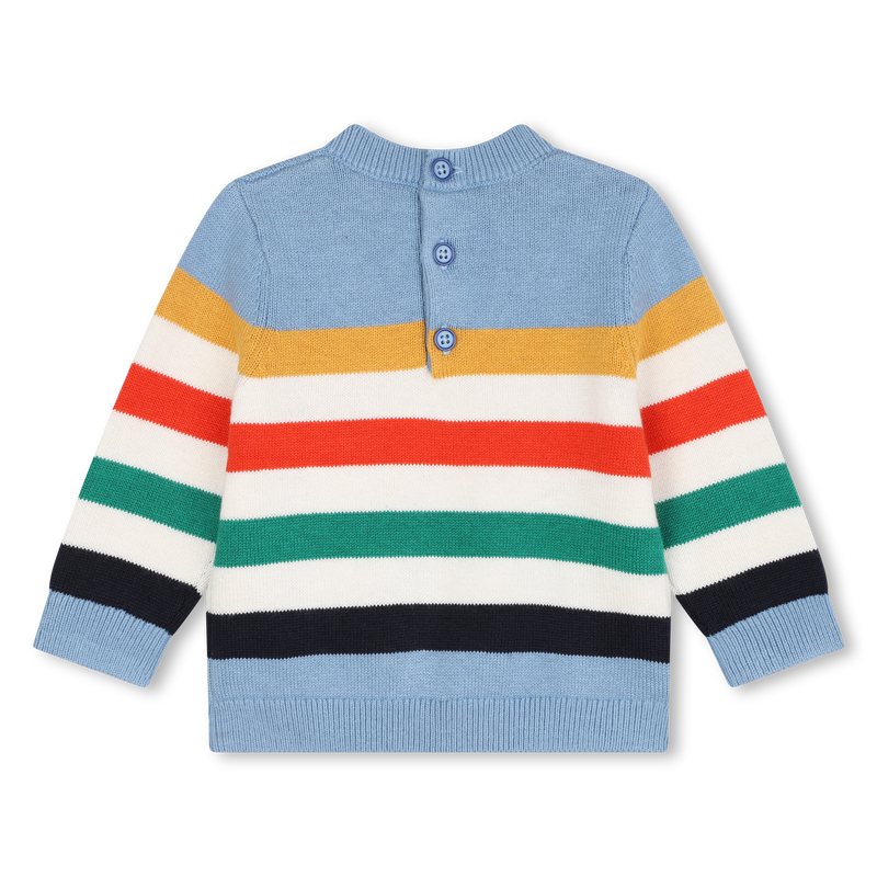 Pull en tricot rayé CARREMENT BEAU 
                    GARCON