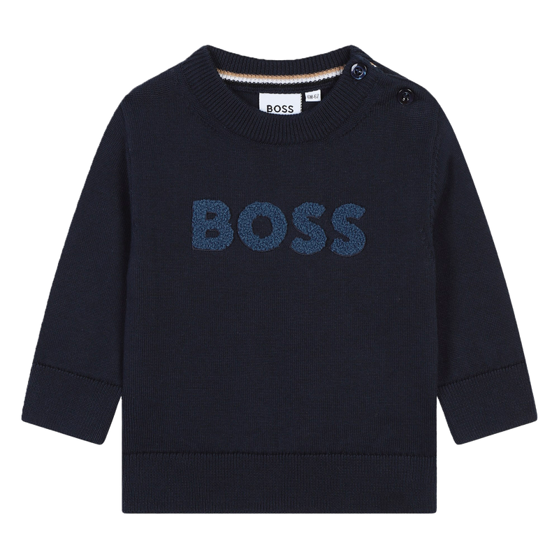 Pull avec sigle BOSS 
                    GARCON