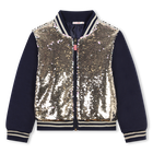 Blouson orn&eacute; de sequins r&eacute;versible BILLIEBLUSH 
                    FILLE