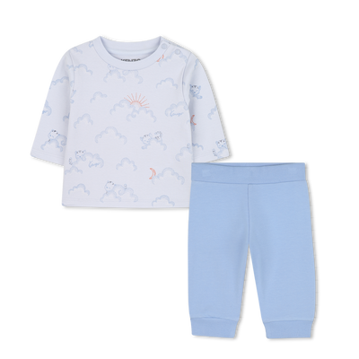 Ensemble tee-shirt + pantalon KENZO KIDS GARCON