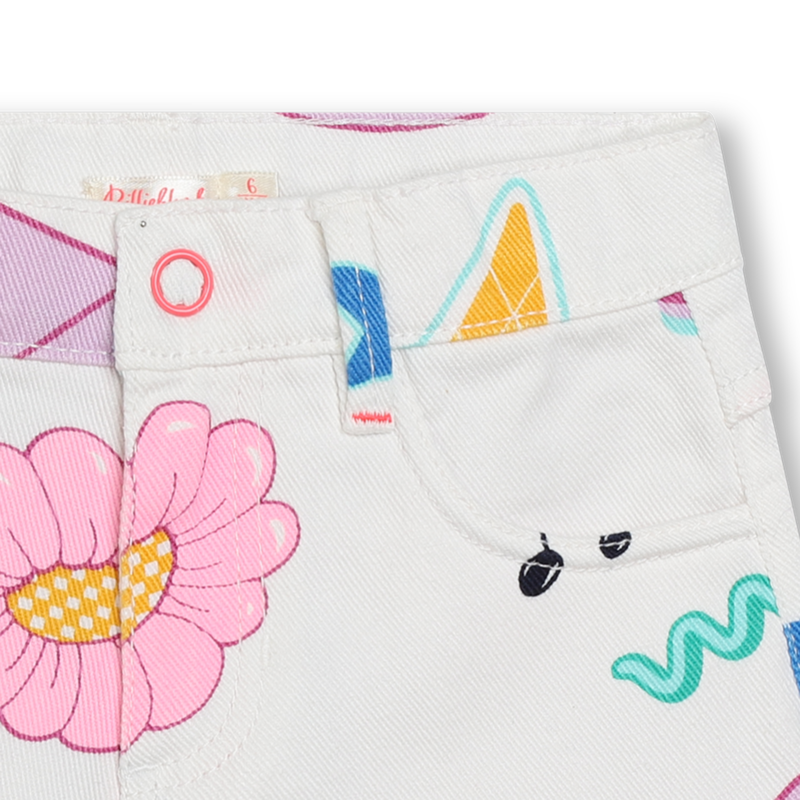 Short imprimé en sergé BILLIEBLUSH 
                    FILLE