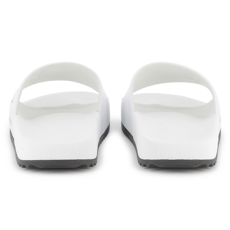 Claquettes avec imprimé relief KARL LAGERFELD KIDS 
                    FILLE