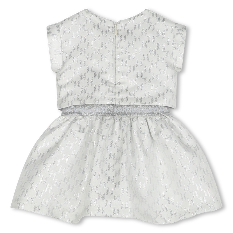 Robe esprit couture imprimée KARL LAGERFELD KIDS 
                    FILLE