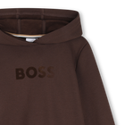 Sweat-shirt &agrave; capuche BOSS 
                    GARCON