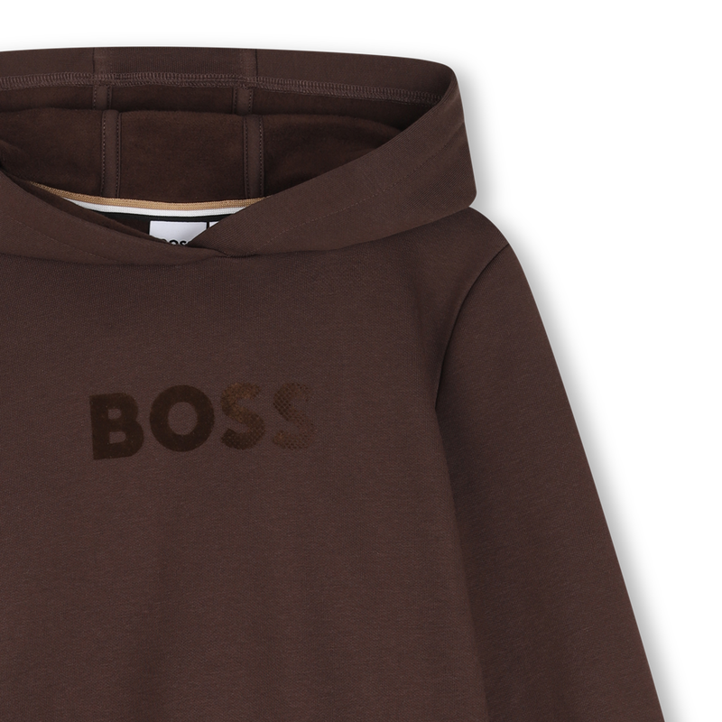 Sweat-shirt &agrave; capuche BOSS 
                        GARCON