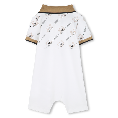 Combinaison-short à col polo BOSS GARCON