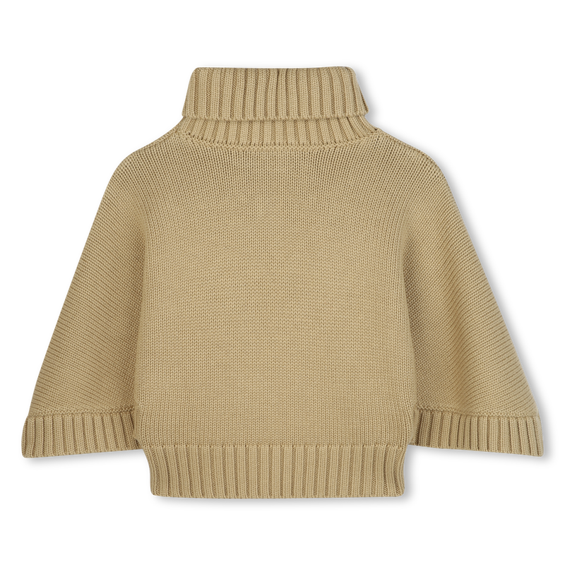 Pull col roul&eacute; en tricot CHLOE 
                        FILLE