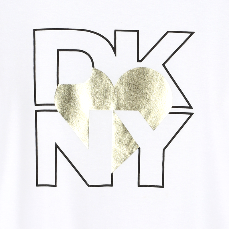 T-shirt à manches courtes DKNY 
                    FILLE