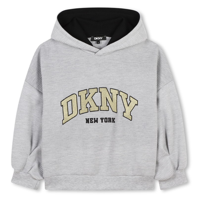 Sweat-shirt &agrave; capuche DKNY 
                        FILLE