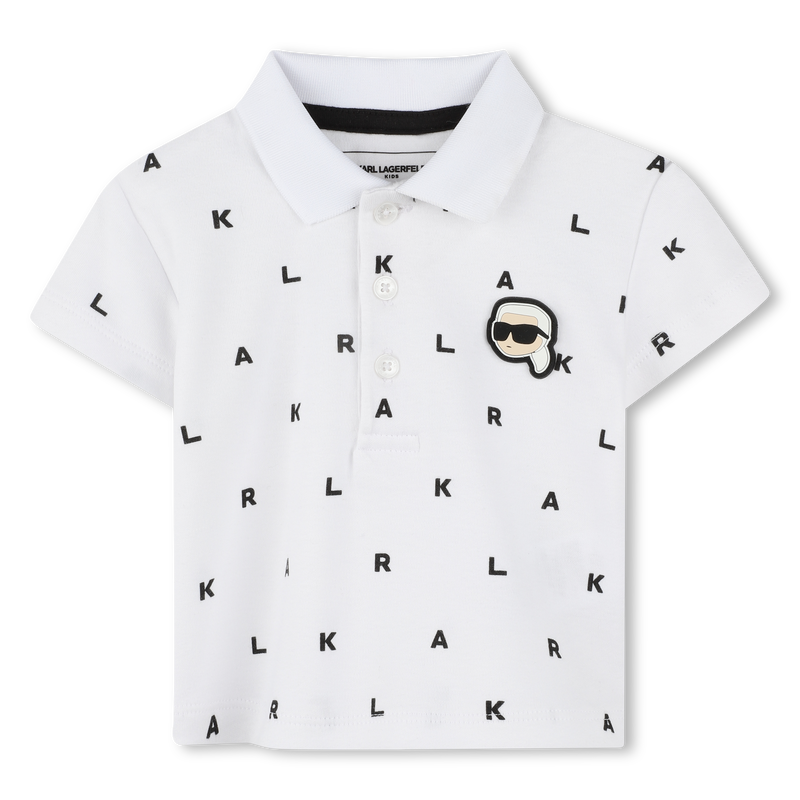 Ensemble short et polo KARL LAGERFELD KIDS 
                    GARCON