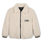 Blouson en sherpa KARL LAGERFELD KIDS 
                    GARCON