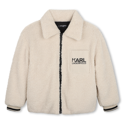 Blouson en sherpa KARL LAGERFELD KIDS GARCON
