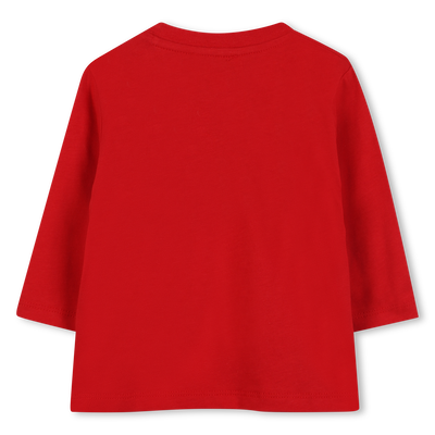 T-shirt &agrave; manches longues KENZO KIDS GARCON