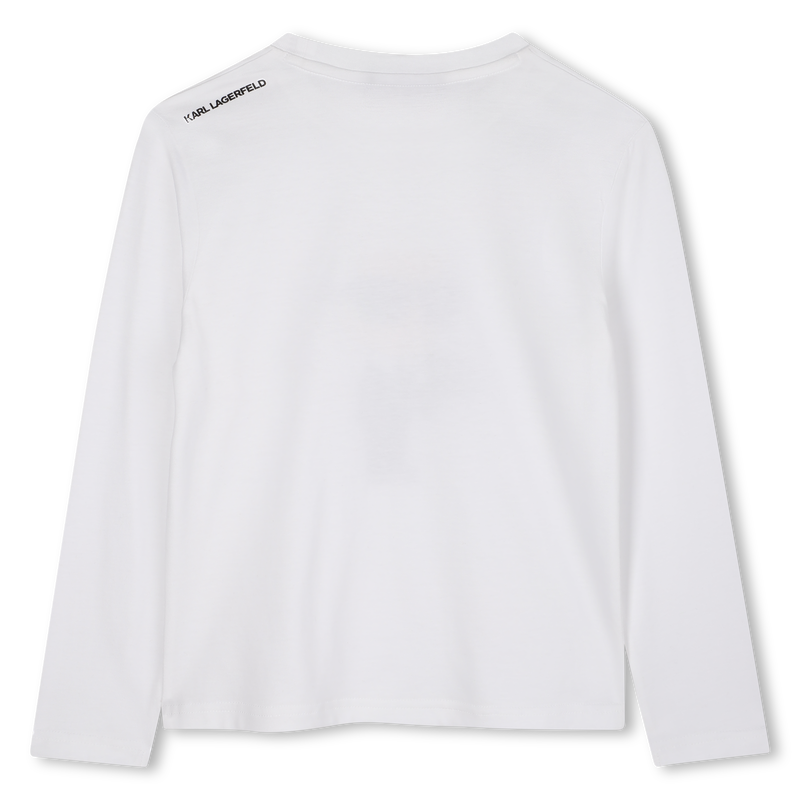 T-shirt à manches longues KARL LAGERFELD KIDS 
                    GARCON