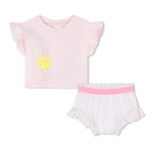 Ensemble short et T-shirt BILLIEBLUSH 
                    FILLE