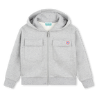 Cardigan de jogging molletonn&eacute; KENZO KIDS 
                    FILLE