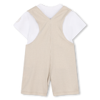 Ensemble salopette et Tee-shirt TIMBERLAND 
                    GARCON