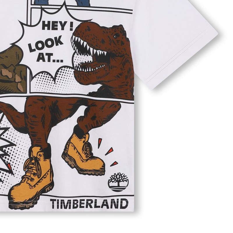 T-shirt imprimé esprit BD TIMBERLAND 
                    GARCON